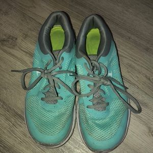 Teal/Grey Memory Foam CHAMPION Sneakers